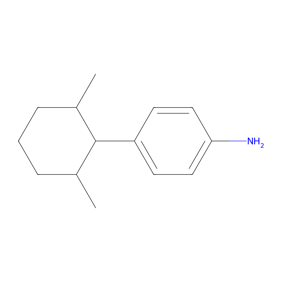 4-(2,6-Dimethylcyclohexyl)aniline molecular structure, CAS 2060025-80-9