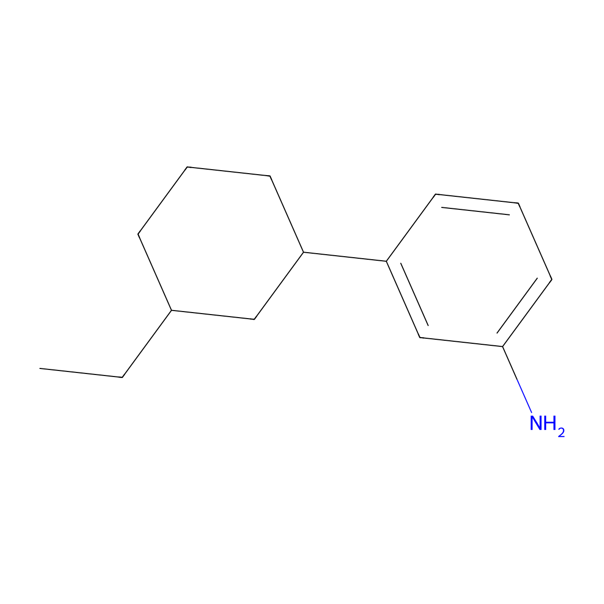 3-(3-Ethylcyclohexyl)aniline molecular structure, CAS 2060025-94-5