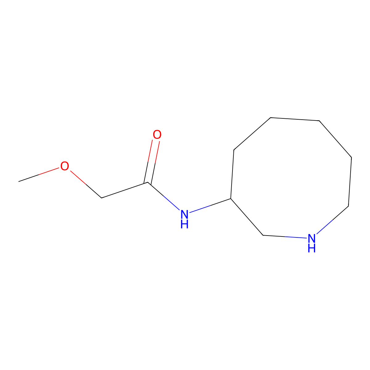 N-(Azocan-3-yl)-2-methoxyacetamide molecular structure, CAS 2060026-03-9