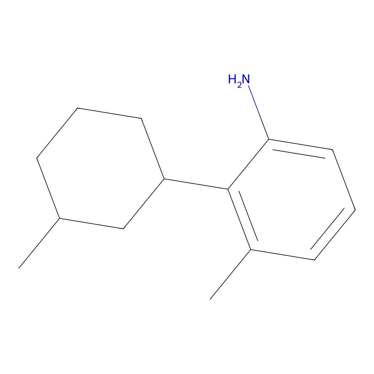 3-Methyl-2-(3-methylcyclohexyl)aniline molecular structure, CAS 2060026-22-2