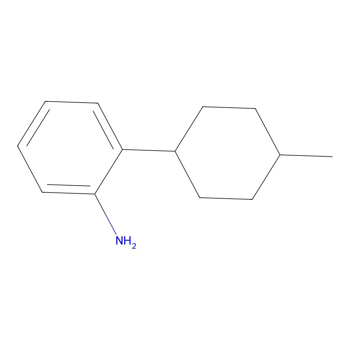 2-(4-Methylcyclohexyl)aniline molecular structure, CAS 2060028-03-5