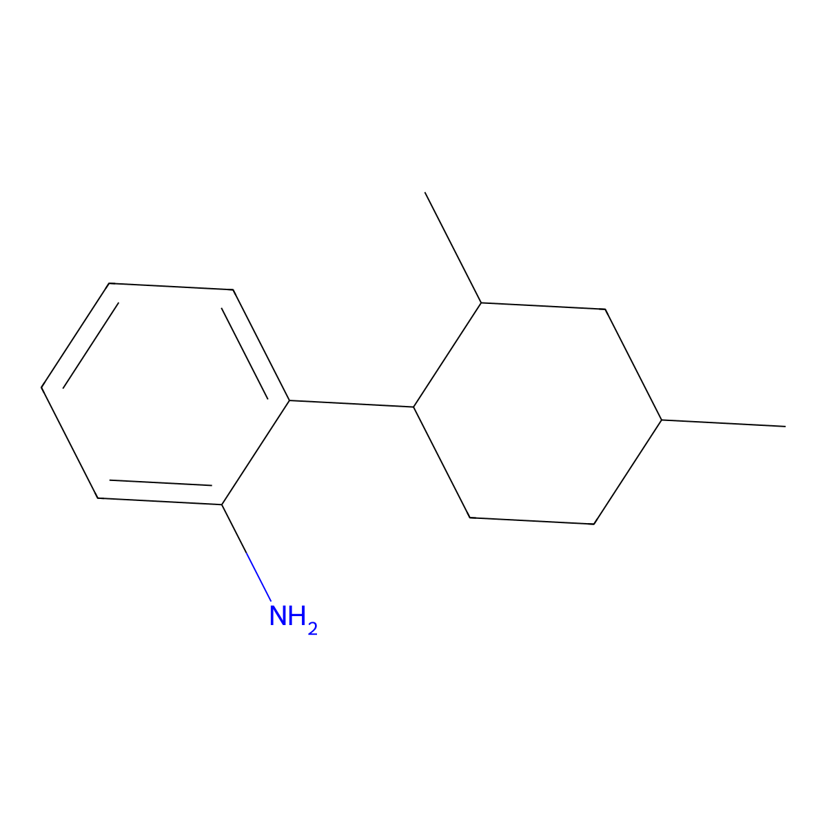 2-(2,4-Dimethylcyclohexyl)aniline molecular structure, CAS 2060028-06-8