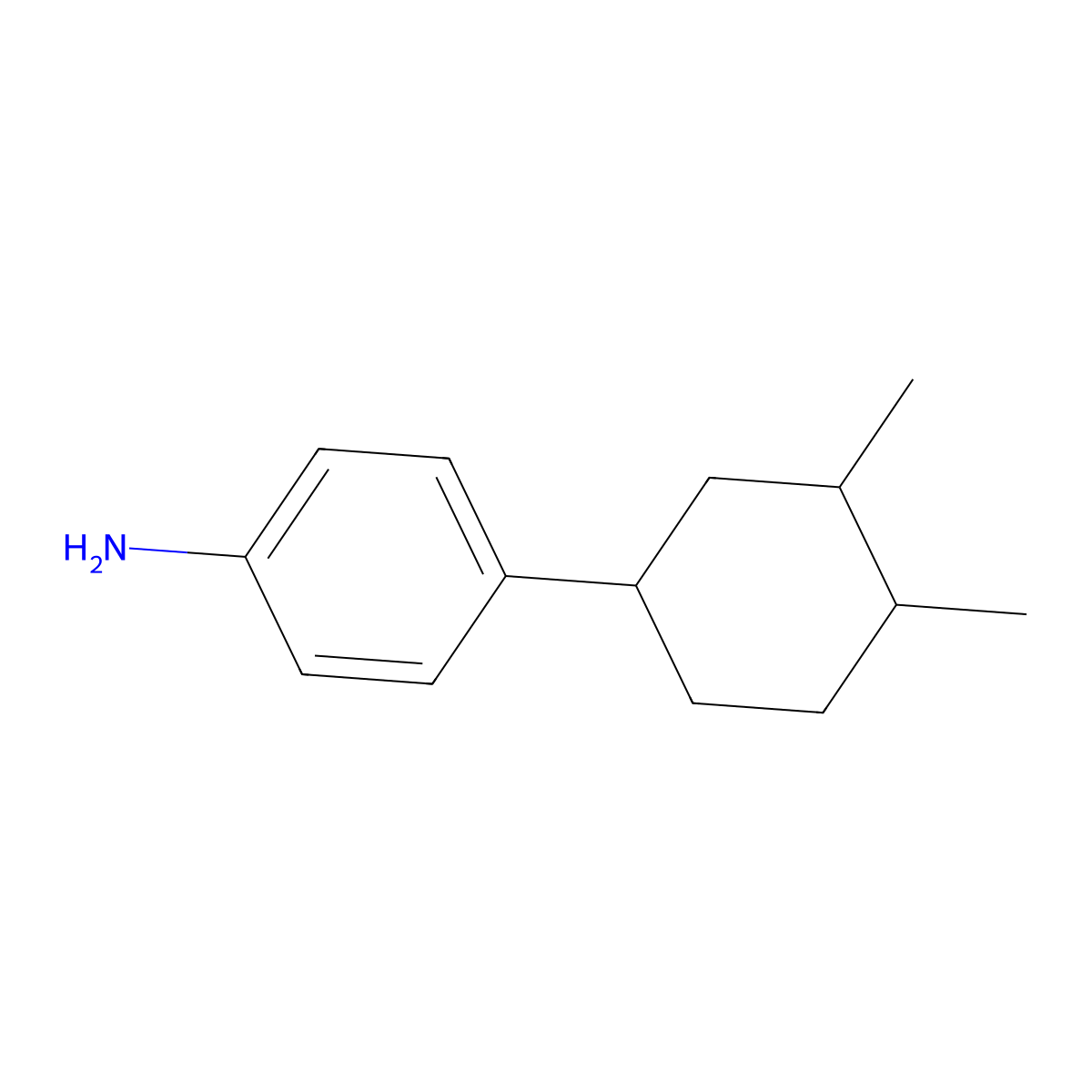 4-(3,4-Dimethylcyclohexyl)aniline molecular structure, CAS 2060028-09-1