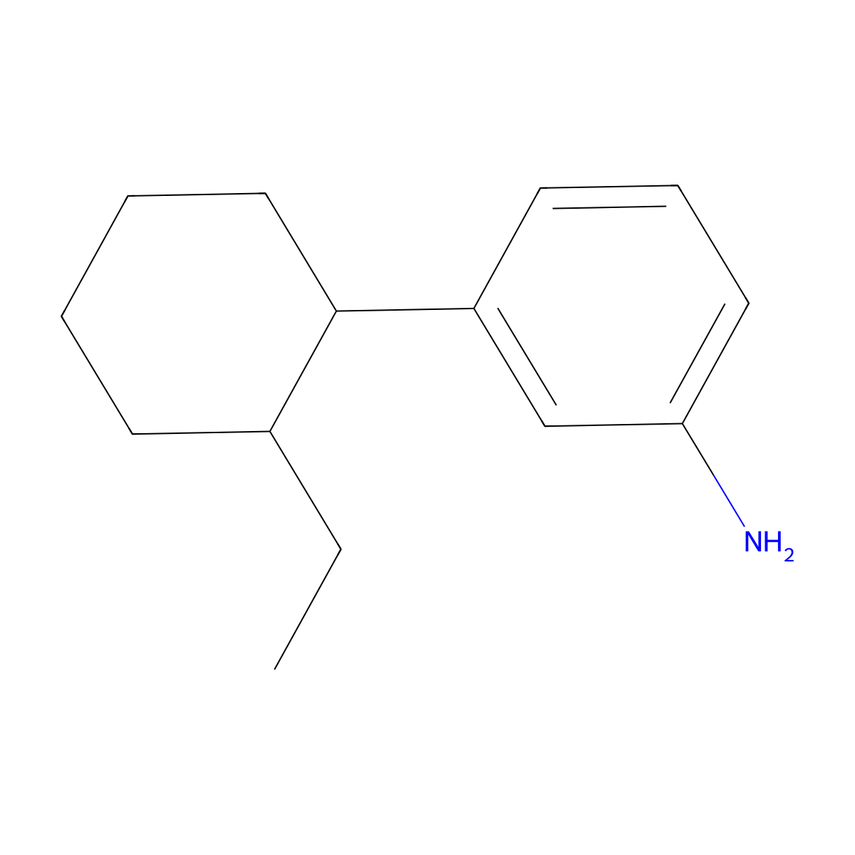 3-(2-Ethylcyclohexyl)aniline molecular structure, CAS 2060028-12-6