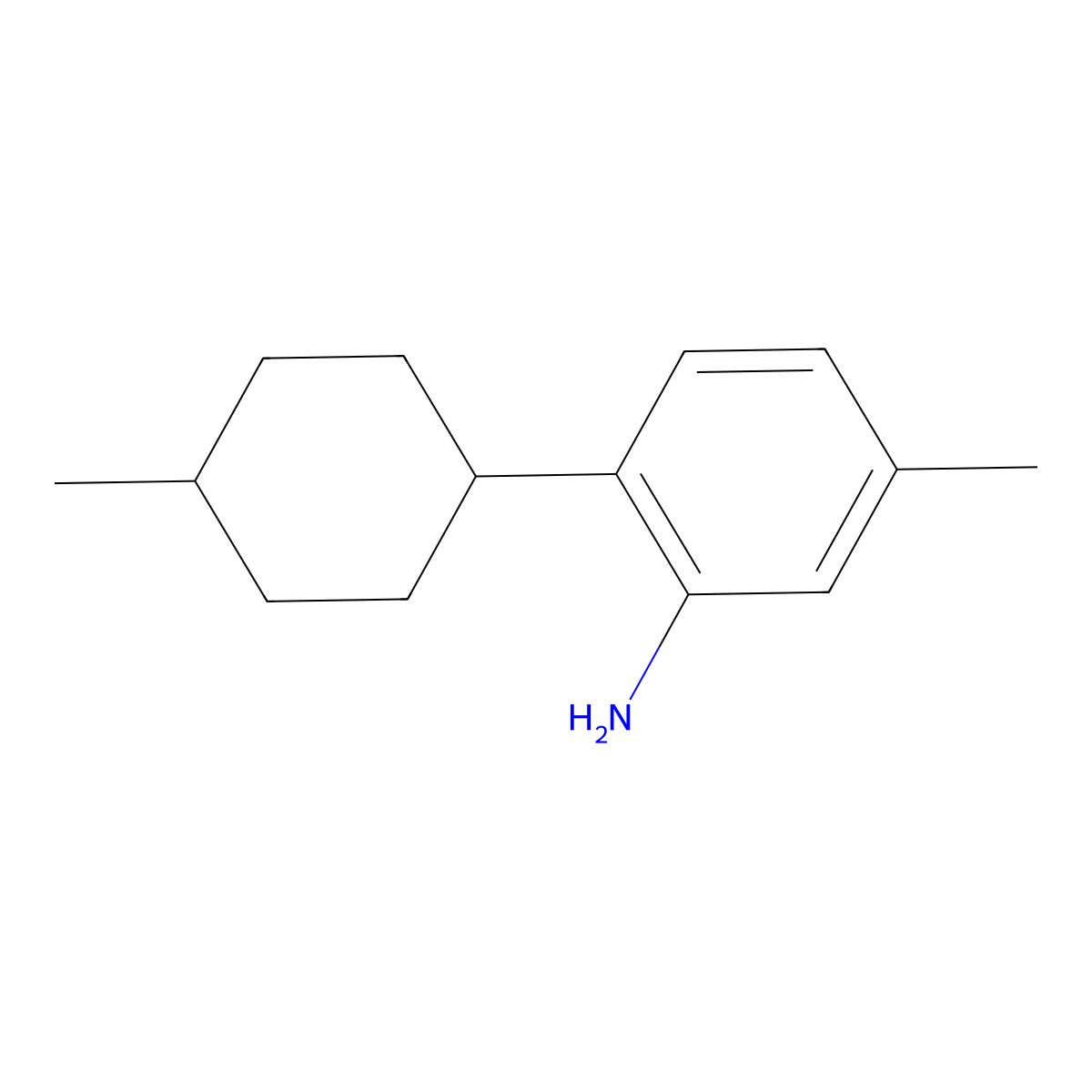 5-Methyl-2-(4-methylcyclohexyl)aniline molecular structure, CAS 2060028-24-0