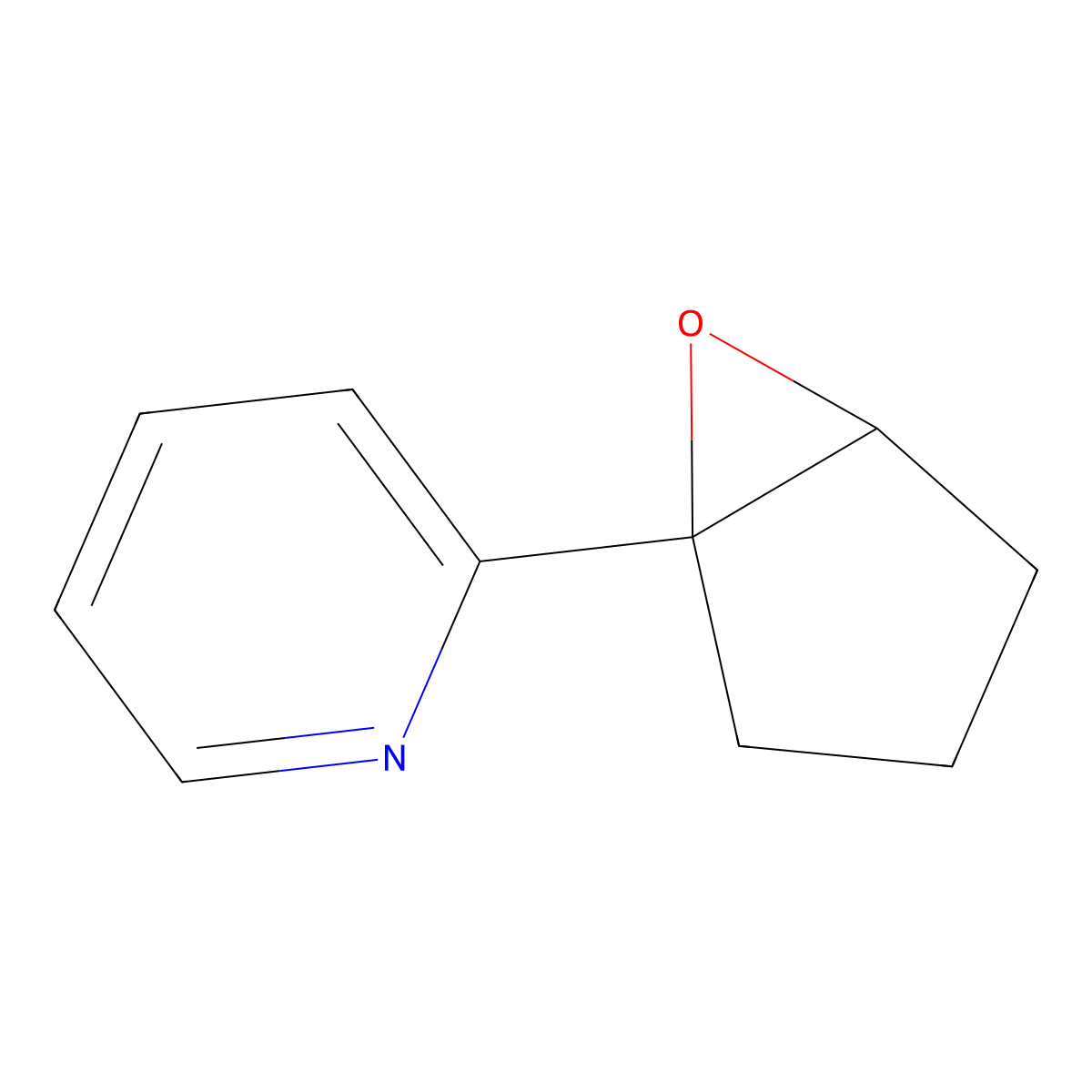 2-{6-Oxabicyclo[3.1.0]hexan-1-yl}pyridine molecular structure, CAS 2060029-20-9