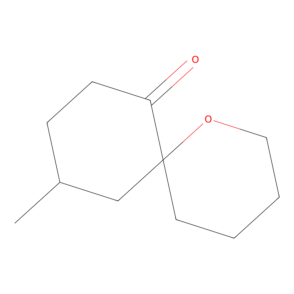 10-Methyl-1-oxaspiro[5.5]undecan-7-one molecular structure, CAS 2060031-06-1