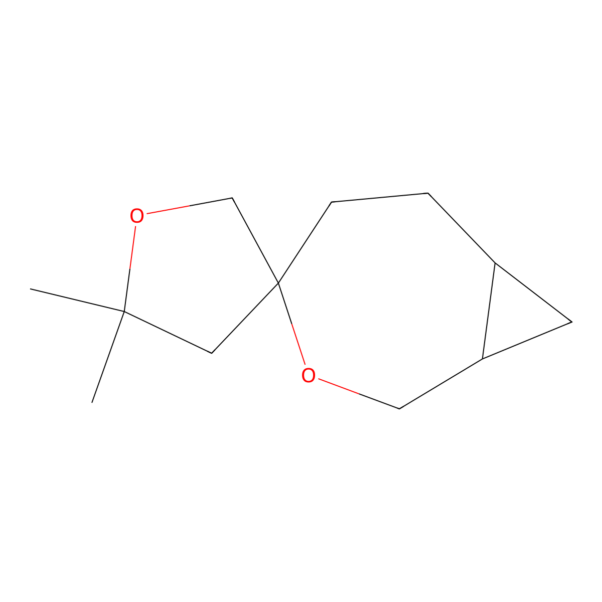 5',5'-Dimethyl-3-oxaspiro[bicyclo[5.1.0]octane-4,3'-oxolane] molecular structure, CAS 2060031-95-8