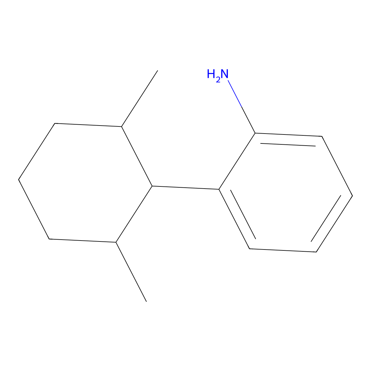 2-(2,6-Dimethylcyclohexyl)aniline molecular structure, CAS 2060032-29-1