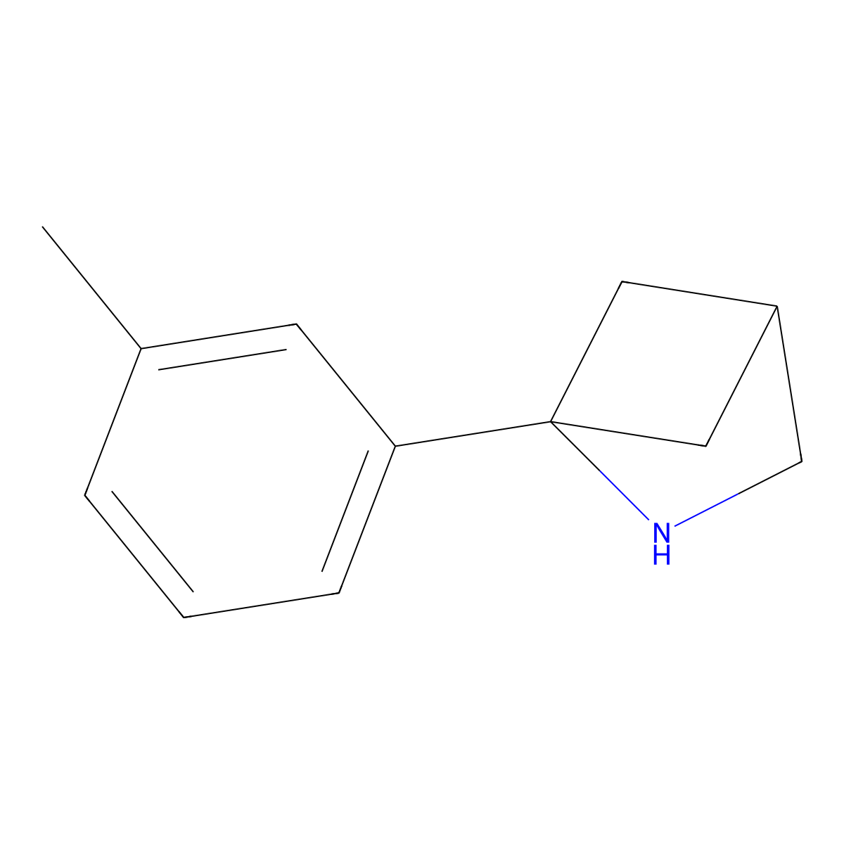 1-(3-Methylphenyl)-2-azabicyclo[2.1.1]hexane molecular structure, CAS 2060032-56-4