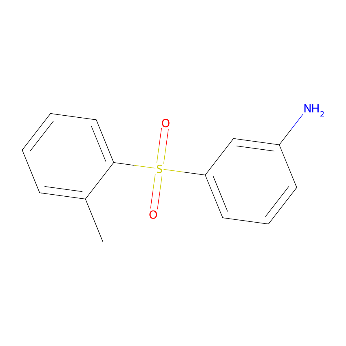 3-(2-Methylbenzenesulfonyl)aniline molecular structure, CAS 2060032-84-8