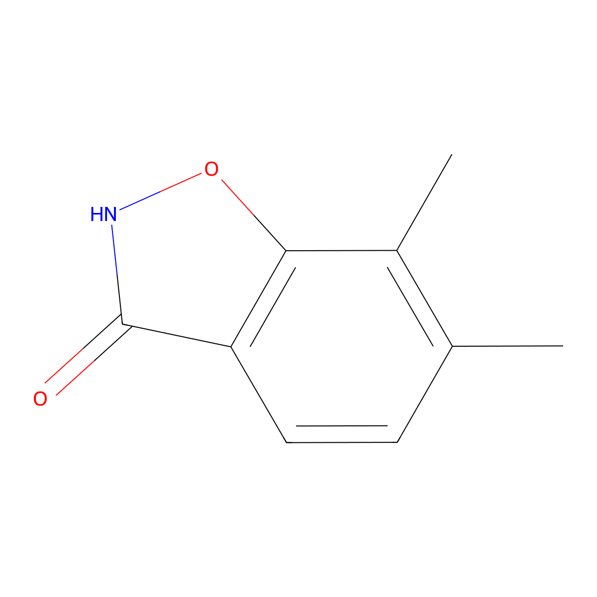 6,7-Dimethyl-1,2-benzoxazol-3-ol molecular structure, CAS 2060033-24-9