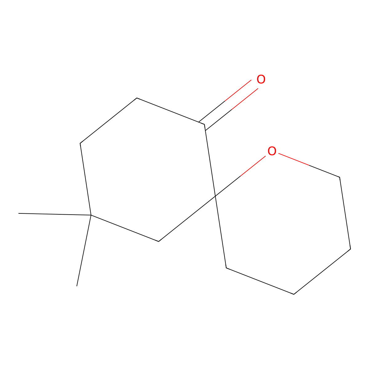 10,10-Dimethyl-1-oxaspiro[5.5]undecan-7-one molecular structure, CAS 2060035-28-9