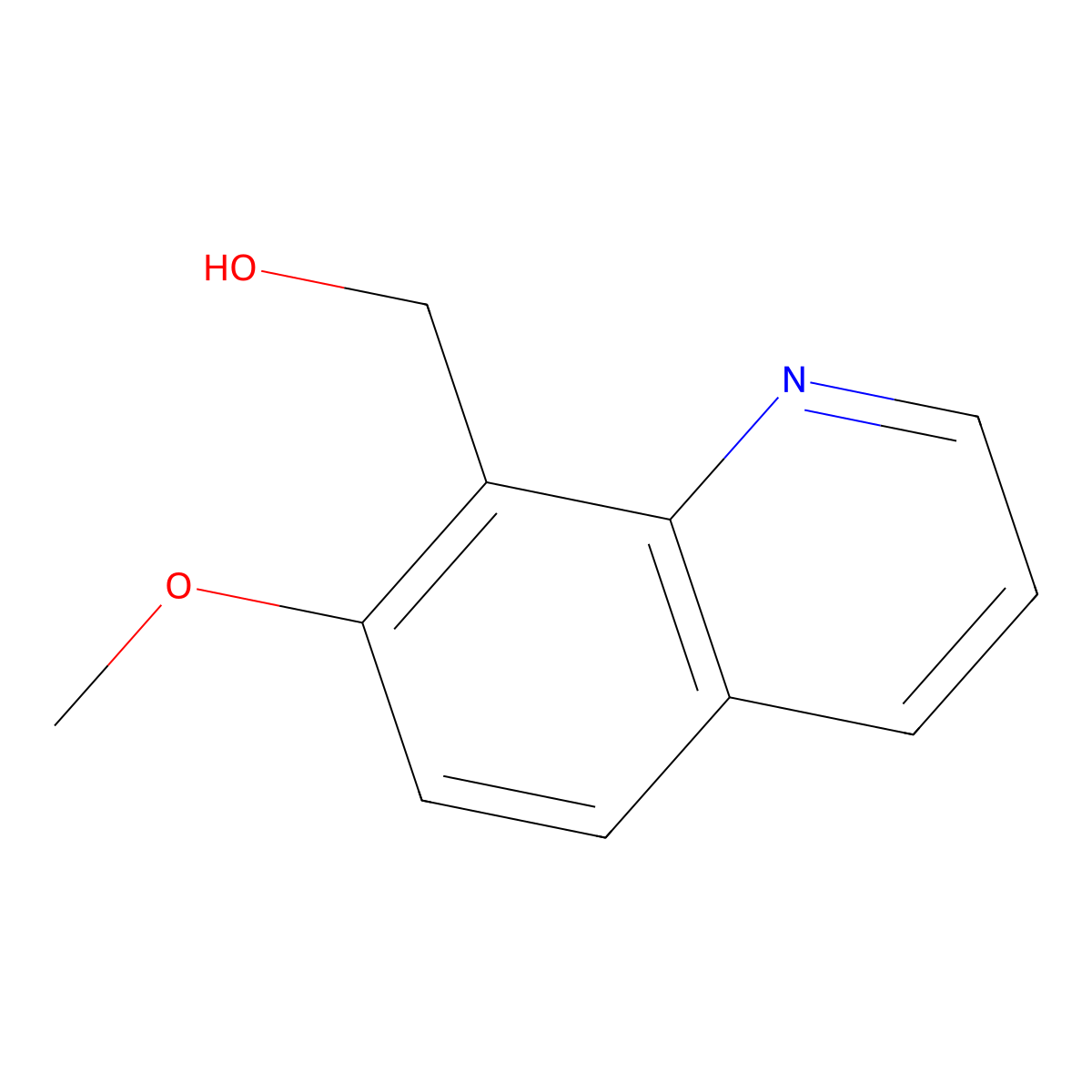 (7-Methoxyquinolin-8-yl)methanol molecular structure, CAS 2060035-75-6