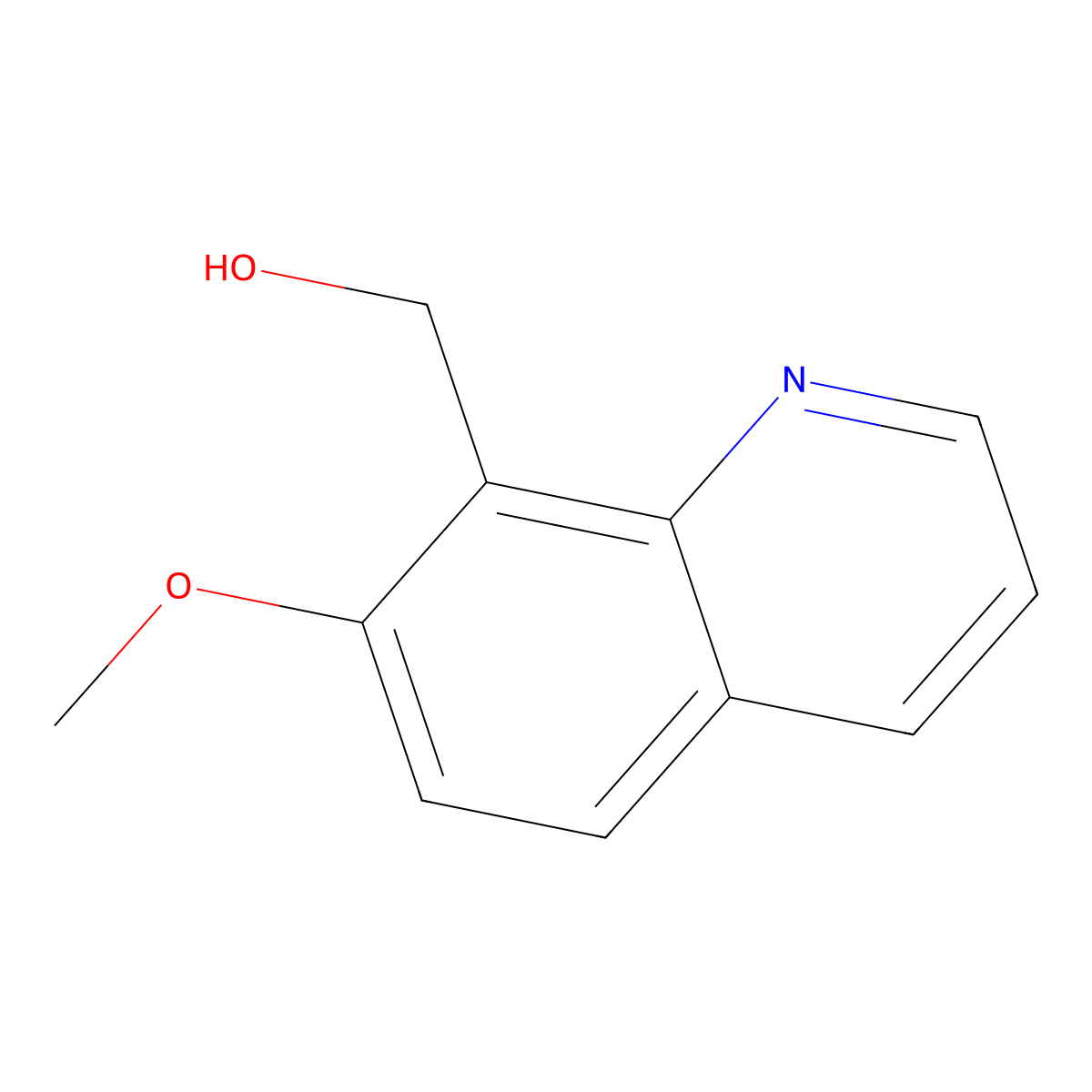 (7-Methoxyquinolin-8-yl)methanol molecular structure, CAS 2060035-75-6