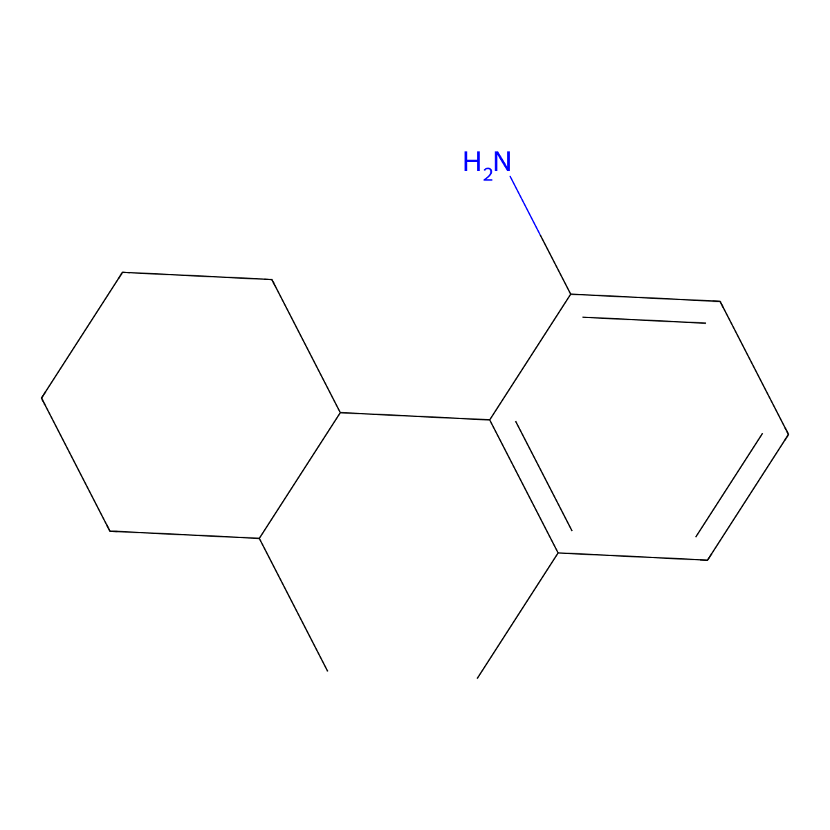 3-Methyl-2-(2-methylcyclohexyl)aniline molecular structure, CAS 2060036-18-0