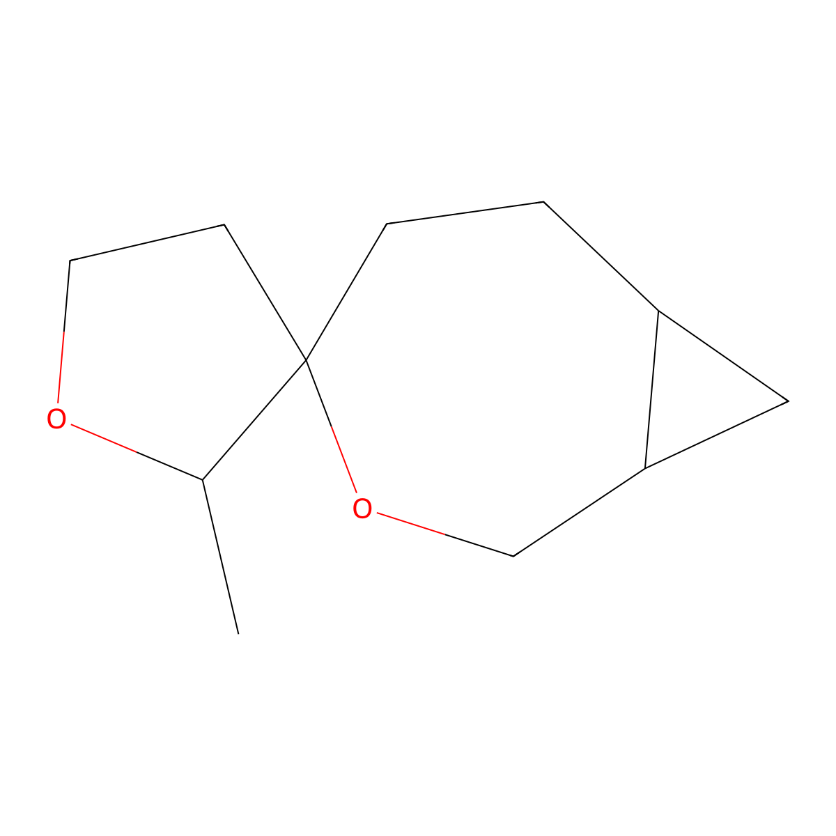2'-Methyl-3-oxaspiro[bicyclo[5.1.0]octane-4,3'-oxolane] molecular structure, CAS 2060036-40-8