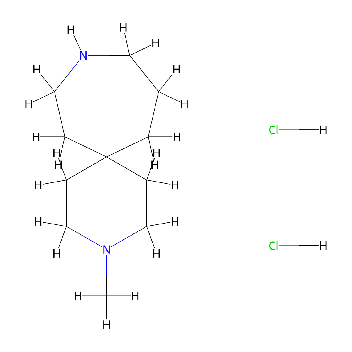 3-Methyl-3,9-diazaspiro(5.6)dodecane dihydrochloride molecular structure, CAS 2060036-93-1