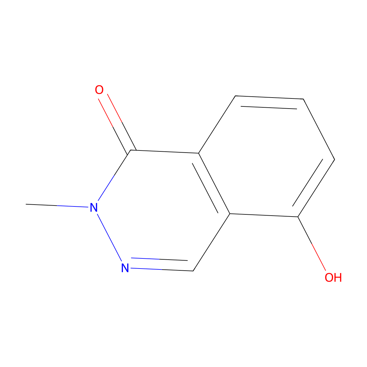 5-Hydroxy-2-methyl-1,2-dihydrophthalazin-1-one molecular structure, CAS 2060038-42-6
