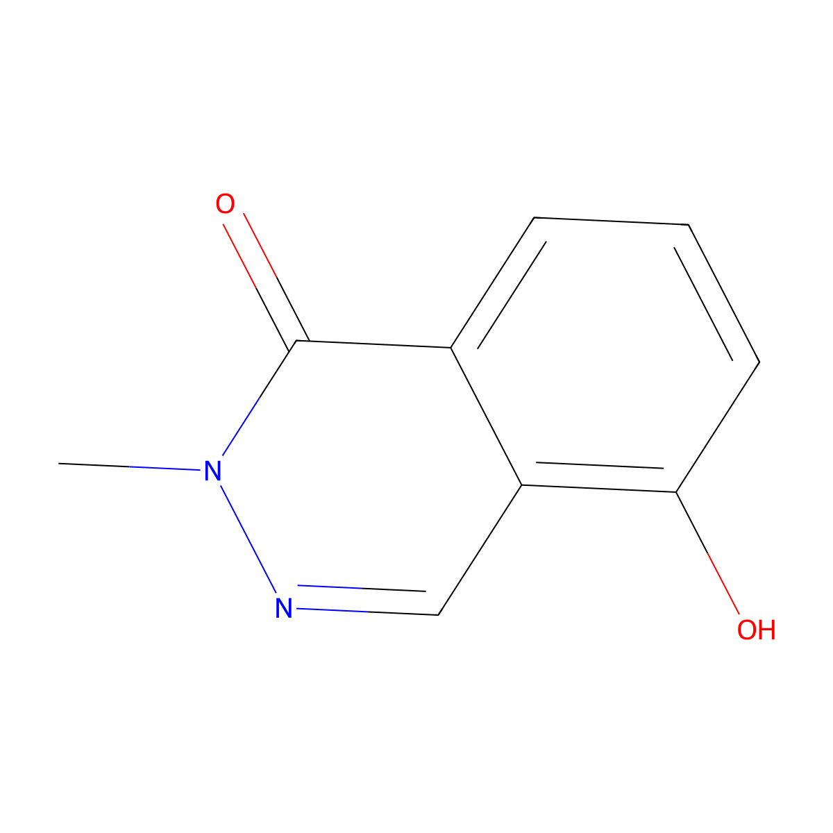 5-Hydroxy-2-methyl-1,2-dihydrophthalazin-1-one molecular structure, CAS 2060038-42-6