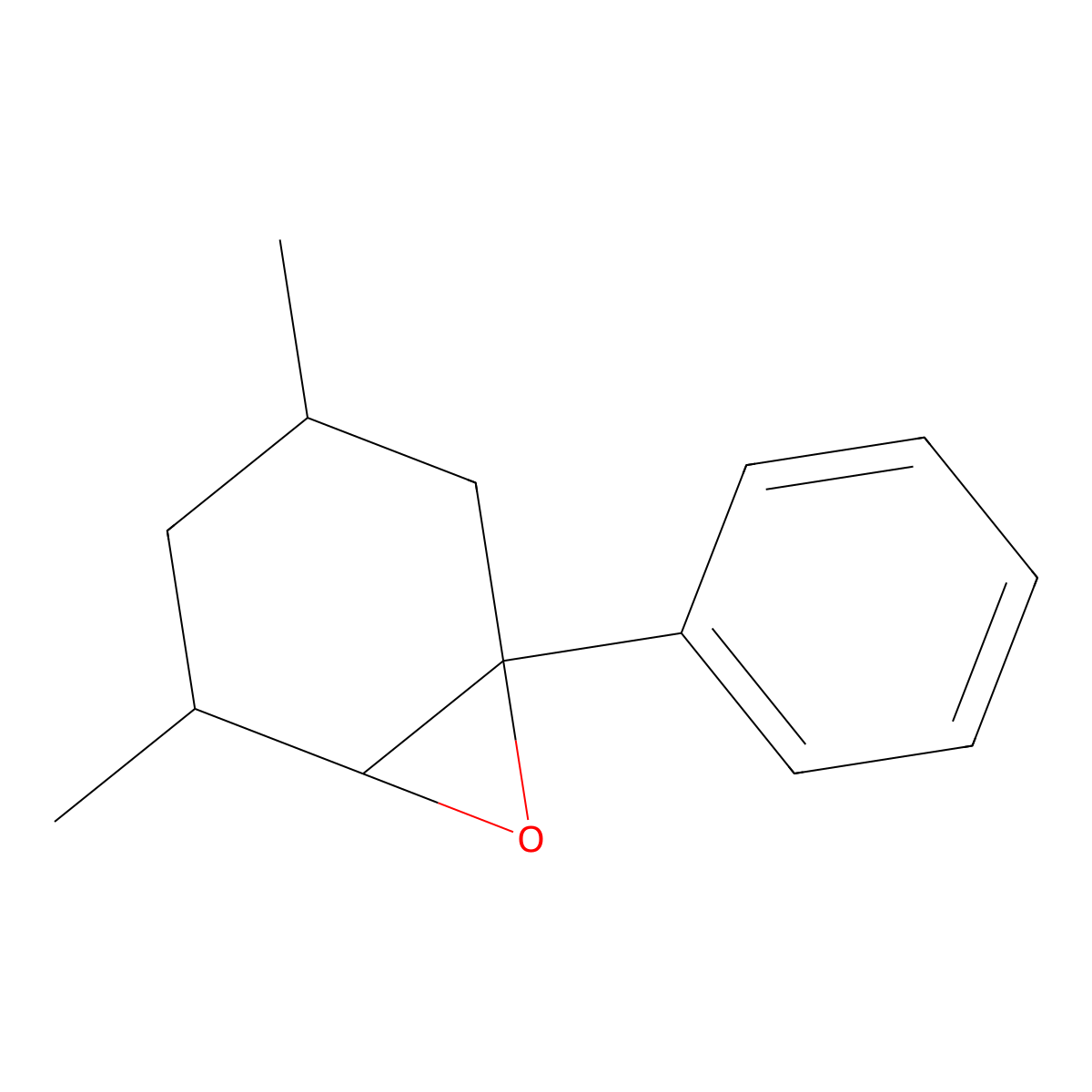 3,5-Dimethyl-1-phenyl-7-oxabicyclo[4.1.0]heptane molecular structure, CAS 2060040-25-5