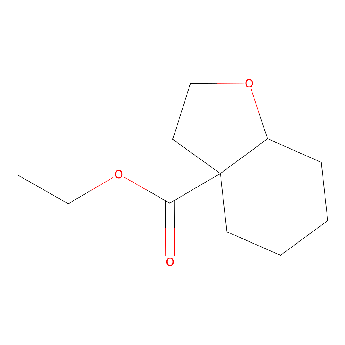 Ethyl octahydro-1-benzofuran-3a-carboxylate molecular structure, CAS 2060041-17-8