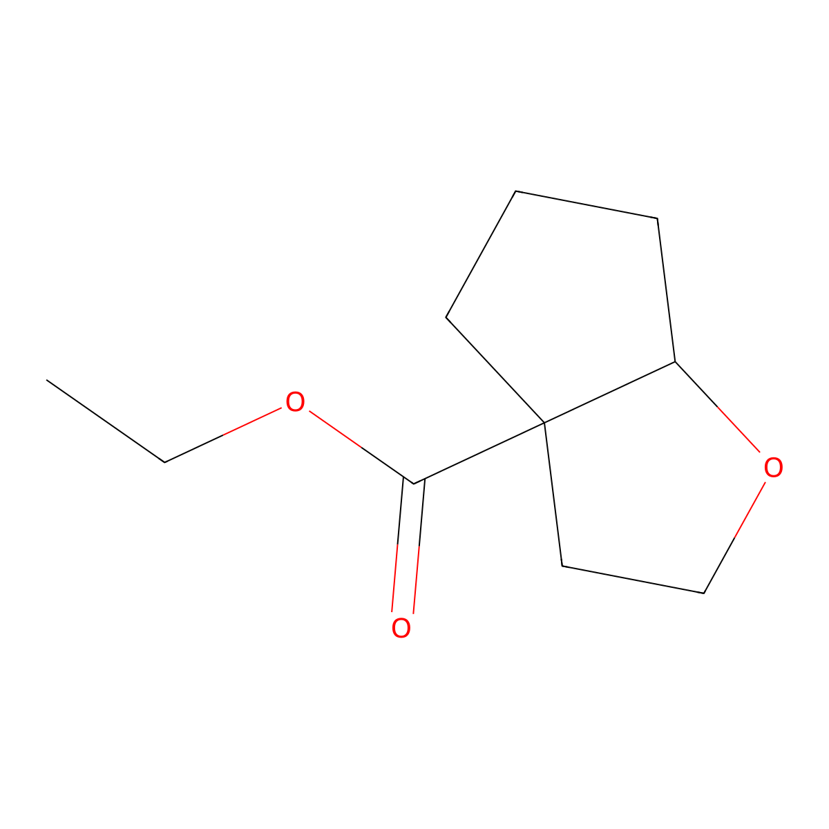 Ethyl hexahydro-2H-cyclopenta[b]furan-3a-carboxylate molecular structure, CAS 2060041-24-7
