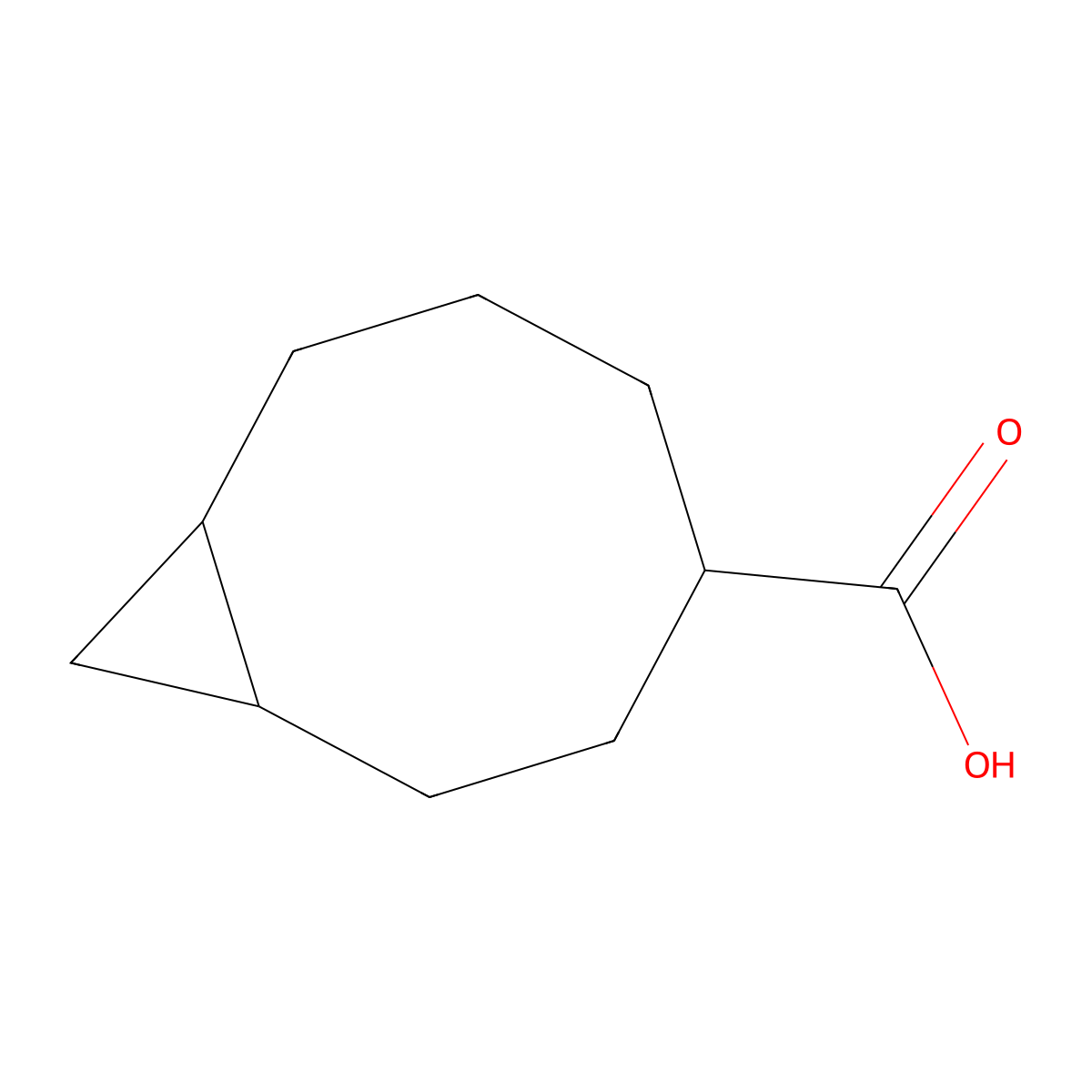 Bicyclo[6.1.0]nonane-4-carboxylic acid molecular structure, CAS 2060041-63-4