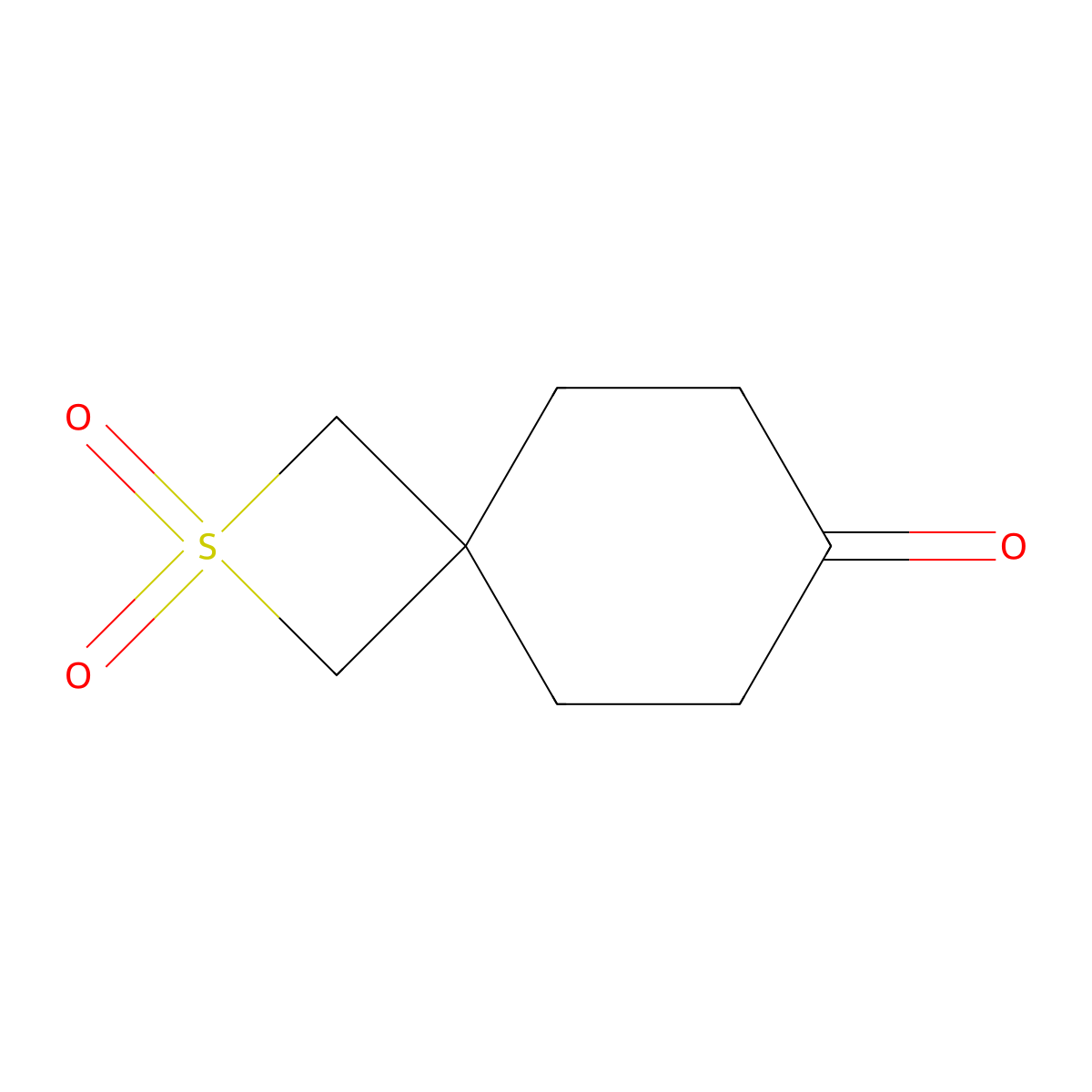 2Lambda6-thiaspiro(3.5)nonane-2,2,7-trione molecular structure, CAS 2060042-83-1