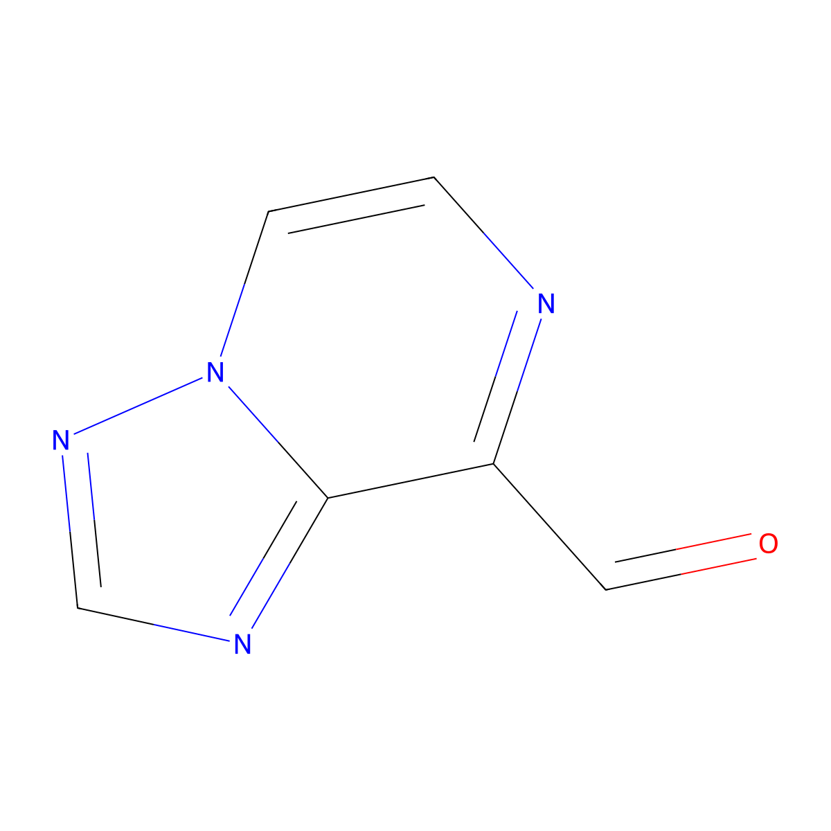 [1,2,4]Triazolo[1,5-a]pyrazine-8-carbaldehyde molecular structure, CAS 2060043-35-6