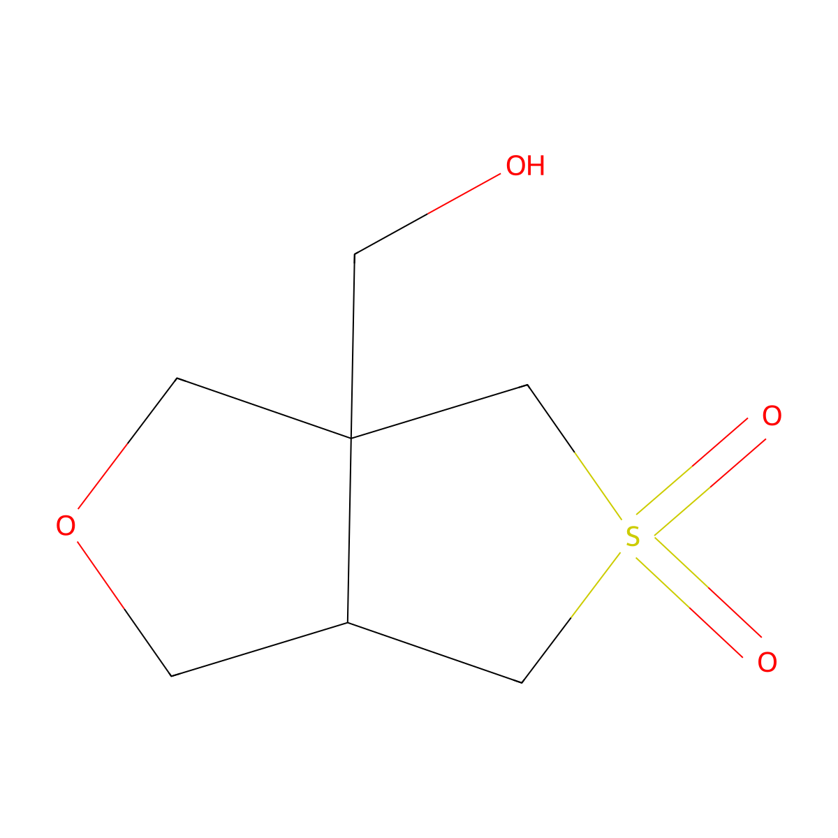 3A-(hydroxymethyl)-hexahydro-5lambda6-thieno[3,4-c]furan-5,5-dione molecular structure, CAS 2060044-15-5