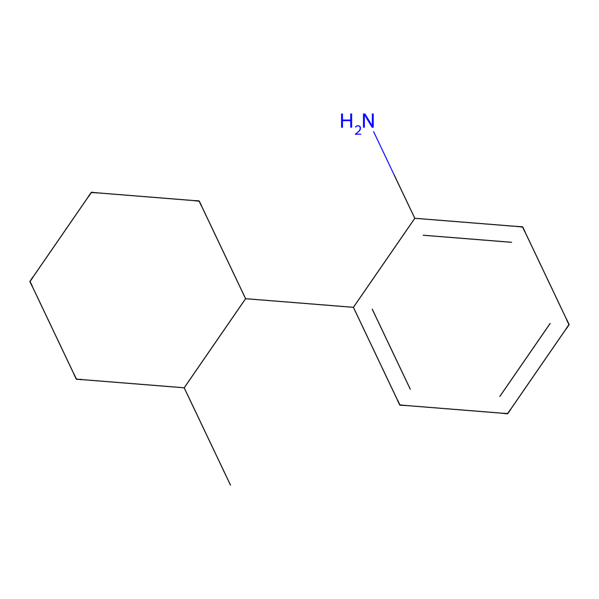 2-(2-Methylcyclohexyl)aniline molecular structure, CAS 2060045-43-2