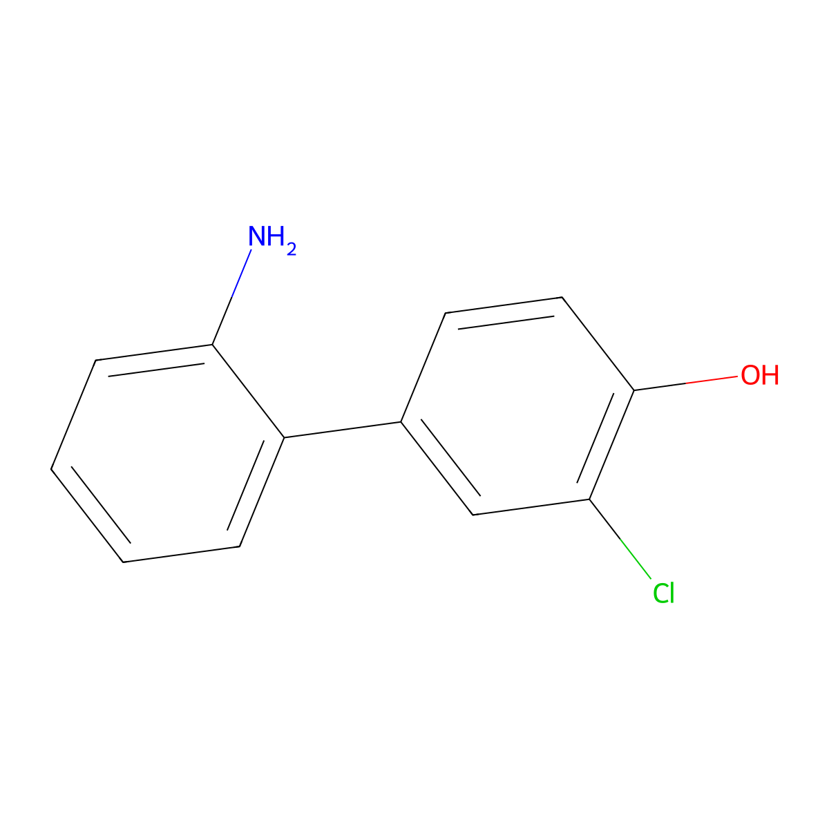 4-(2-Aminophenyl)-2-chlorophenol molecular structure, CAS 2060045-66-9