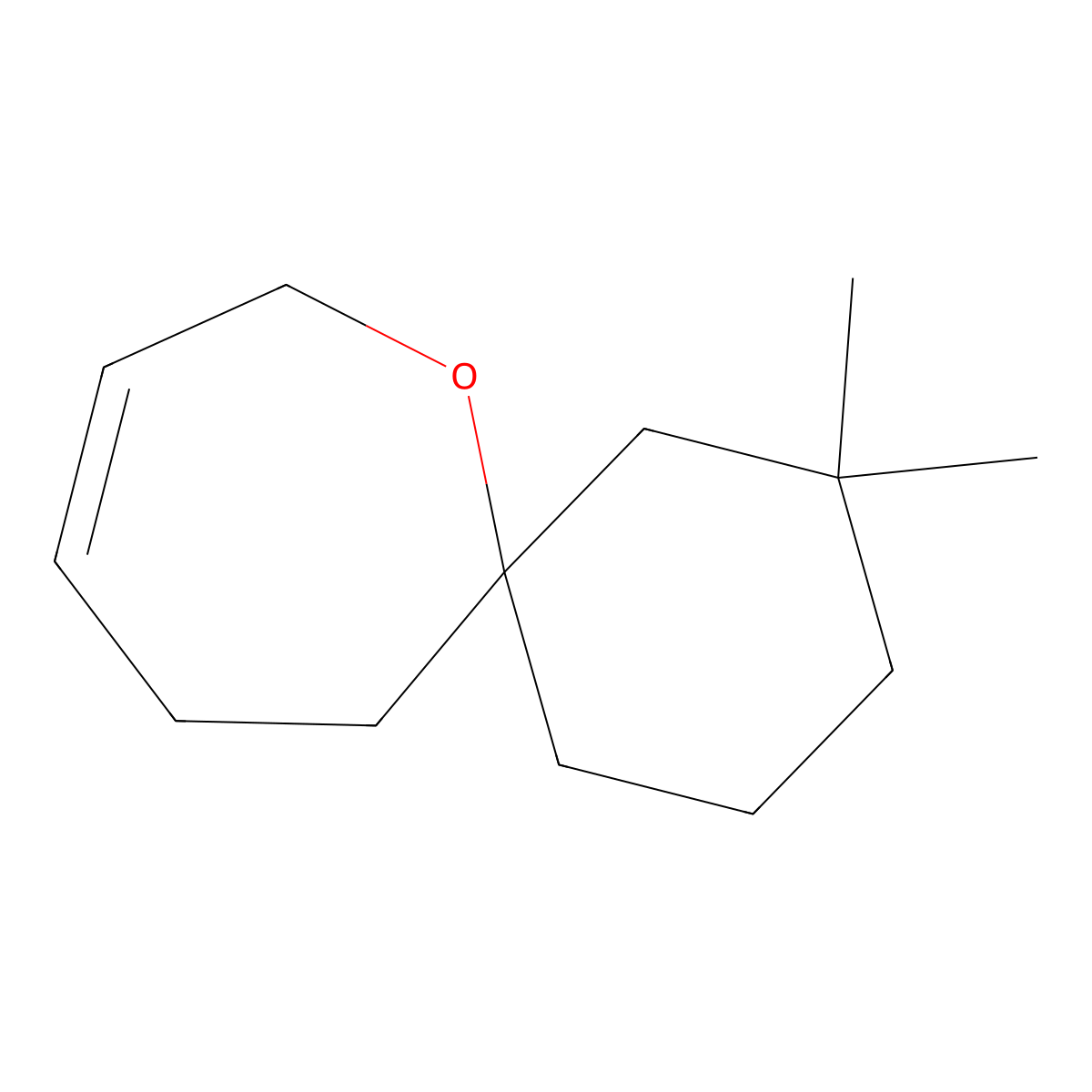 2,2-Dimethyl-7-oxaspiro[5.6]dodec-9-ene molecular structure, CAS 2060046-16-2