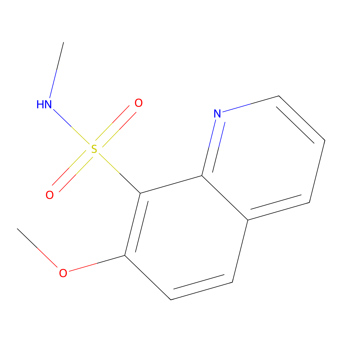 7-Methoxy-N-methylquinoline-8-sulfonamide molecular structure, CAS 2060047-00-7