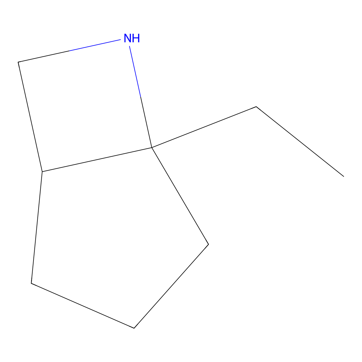 5-Ethyl-6-azabicyclo[3.2.0]heptane molecular structure, CAS 2060047-65-4