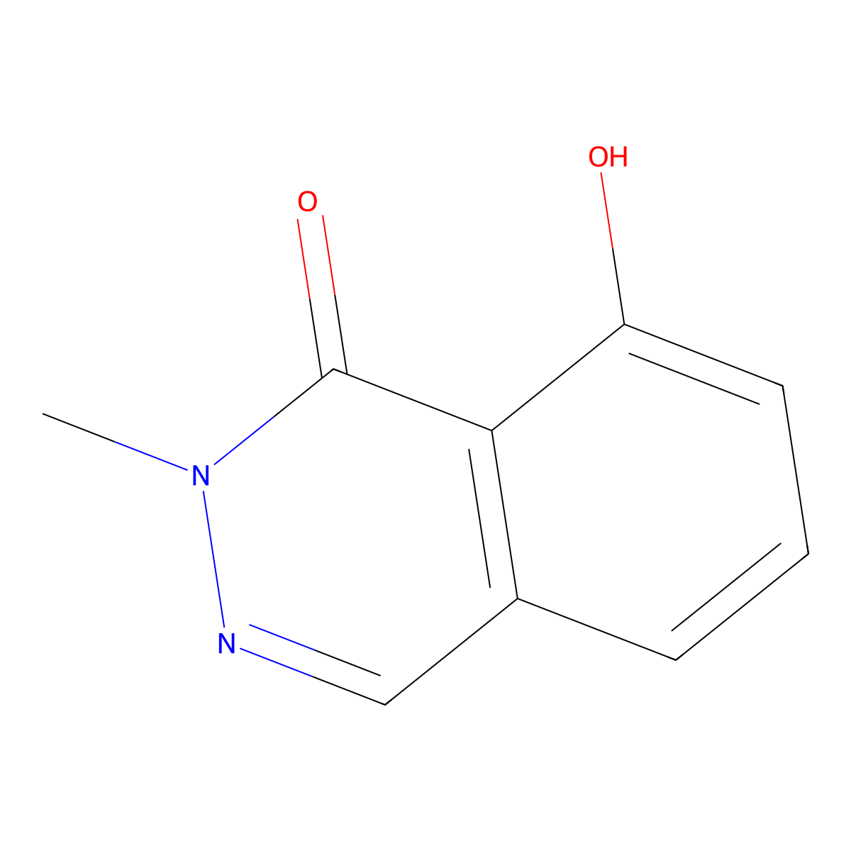 8-Hydroxy-2-methyl-1,2-dihydrophthalazin-1-one molecular structure, CAS 2060047-92-7