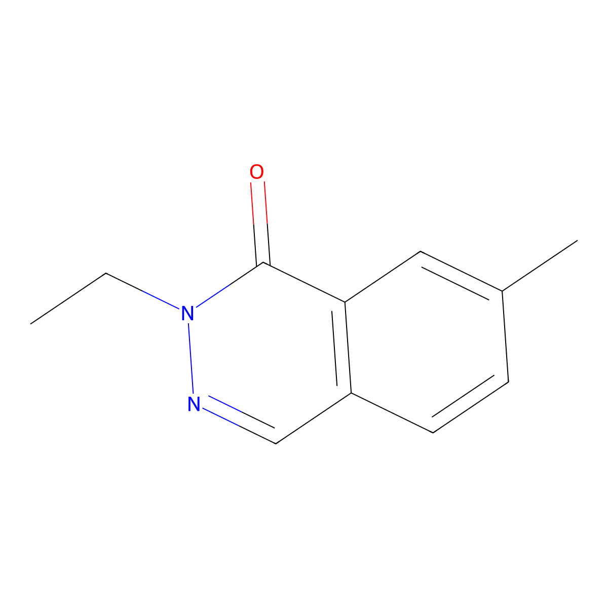 2-Ethyl-7-methyl-1,2-dihydrophthalazin-1-one molecular structure, CAS 2060047-94-9