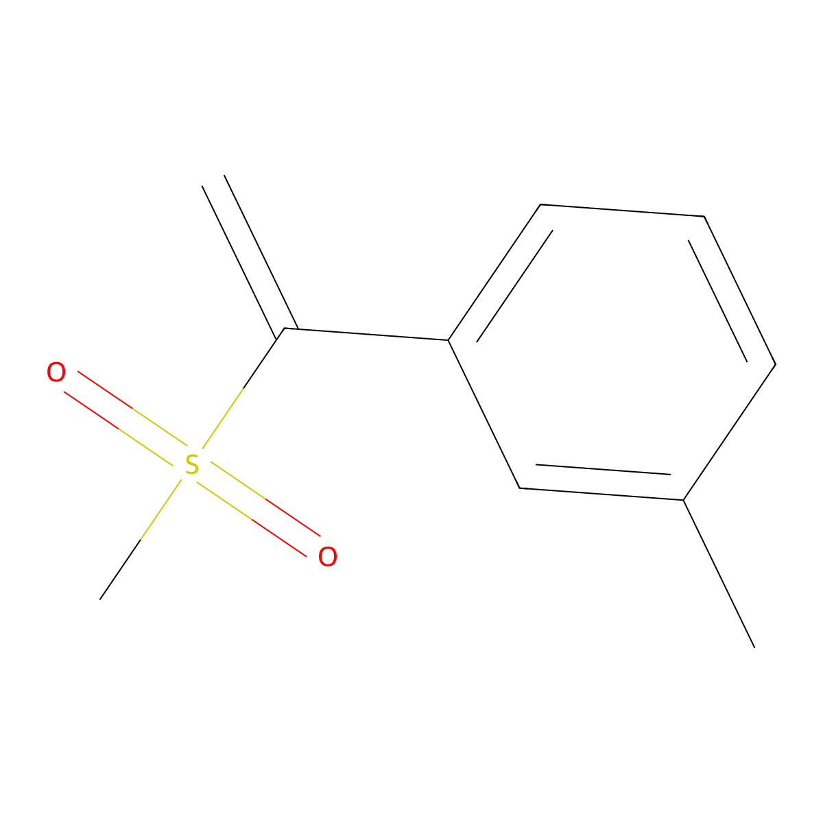1-(1-Methanesulfonylethenyl)-3-methylbenzene molecular structure, CAS 2060048-20-4