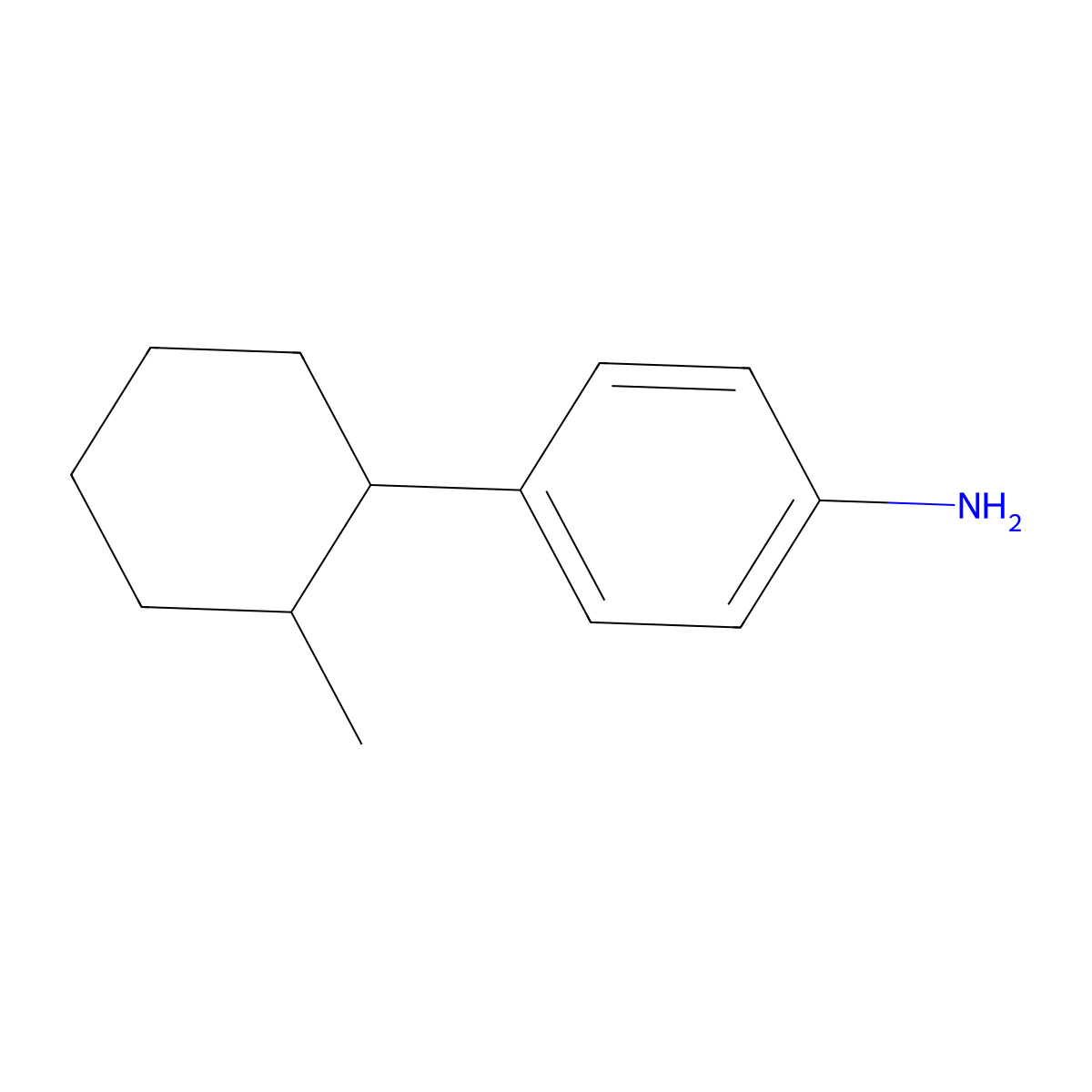 4-(2-Methylcyclohexyl)aniline molecular structure, CAS 2060048-81-7