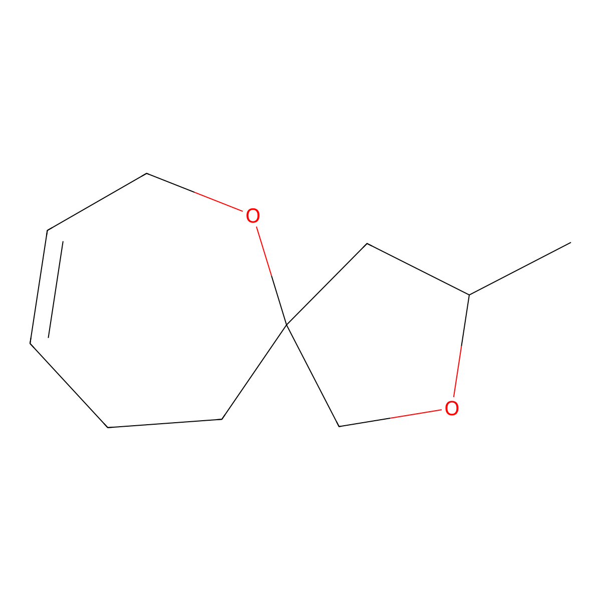 3-Methyl-2,6-dioxaspiro[4.6]undec-8-ene molecular structure, CAS 2060050-10-2