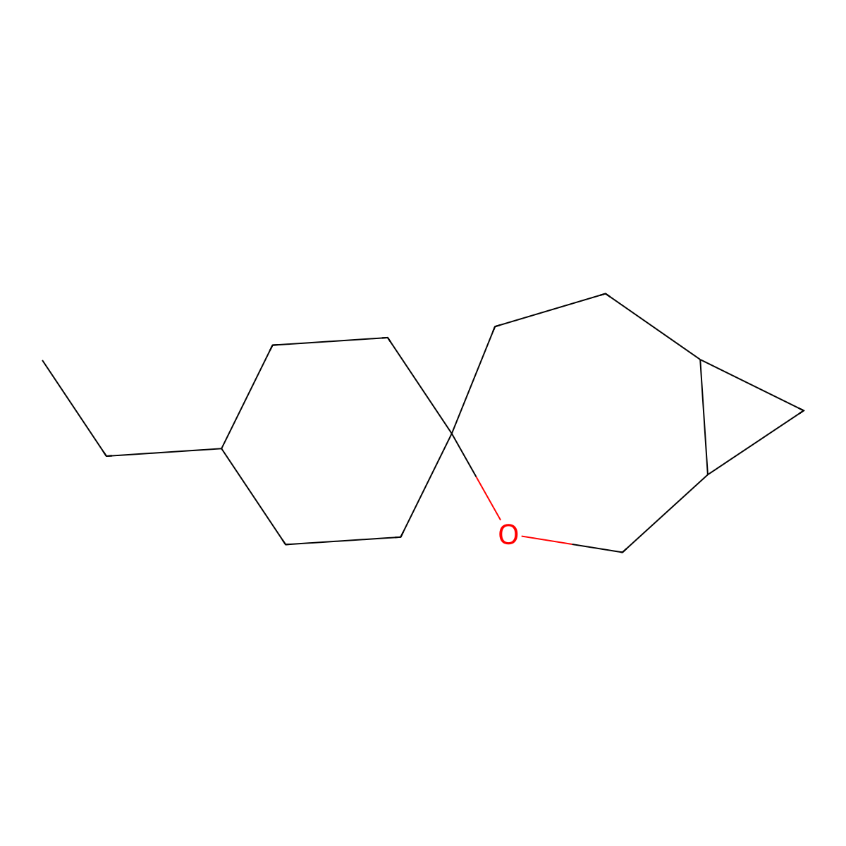 4'-Ethyl-3-oxaspiro[bicyclo[5.1.0]octane-4,1'-cyclohexane] molecular structure, CAS 2060050-29-3