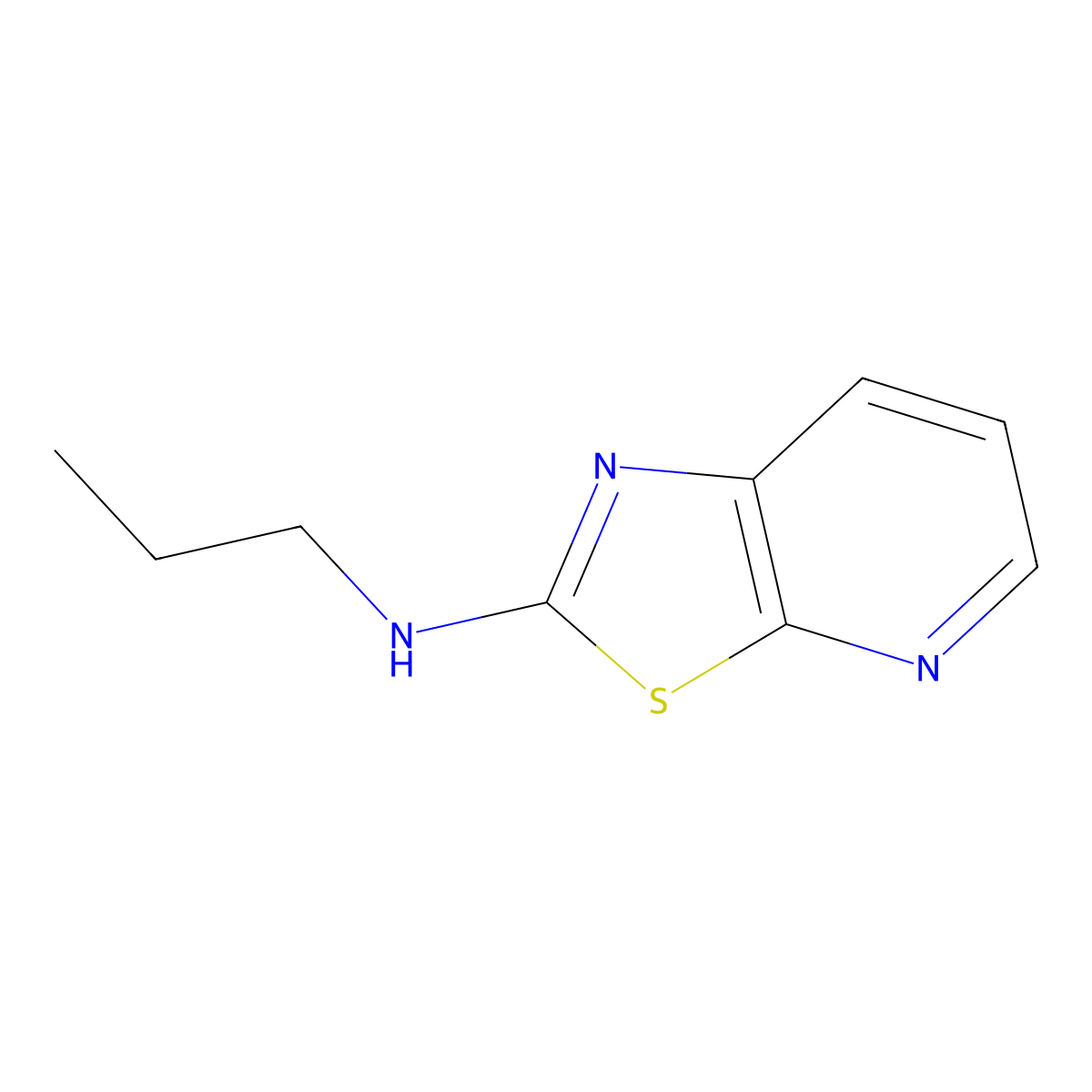 N-Propyl-[1,3]thiazolo[5,4-b]pyridin-2-amine molecular structure, CAS 2060051-28-5