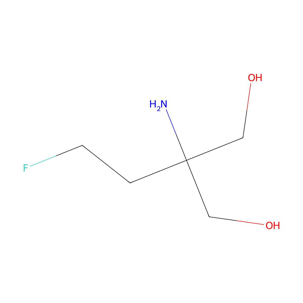 2-Amino-2-(2-fluoroethyl)propane-1,3-diol molecular structure, CAS 2060051-58-1