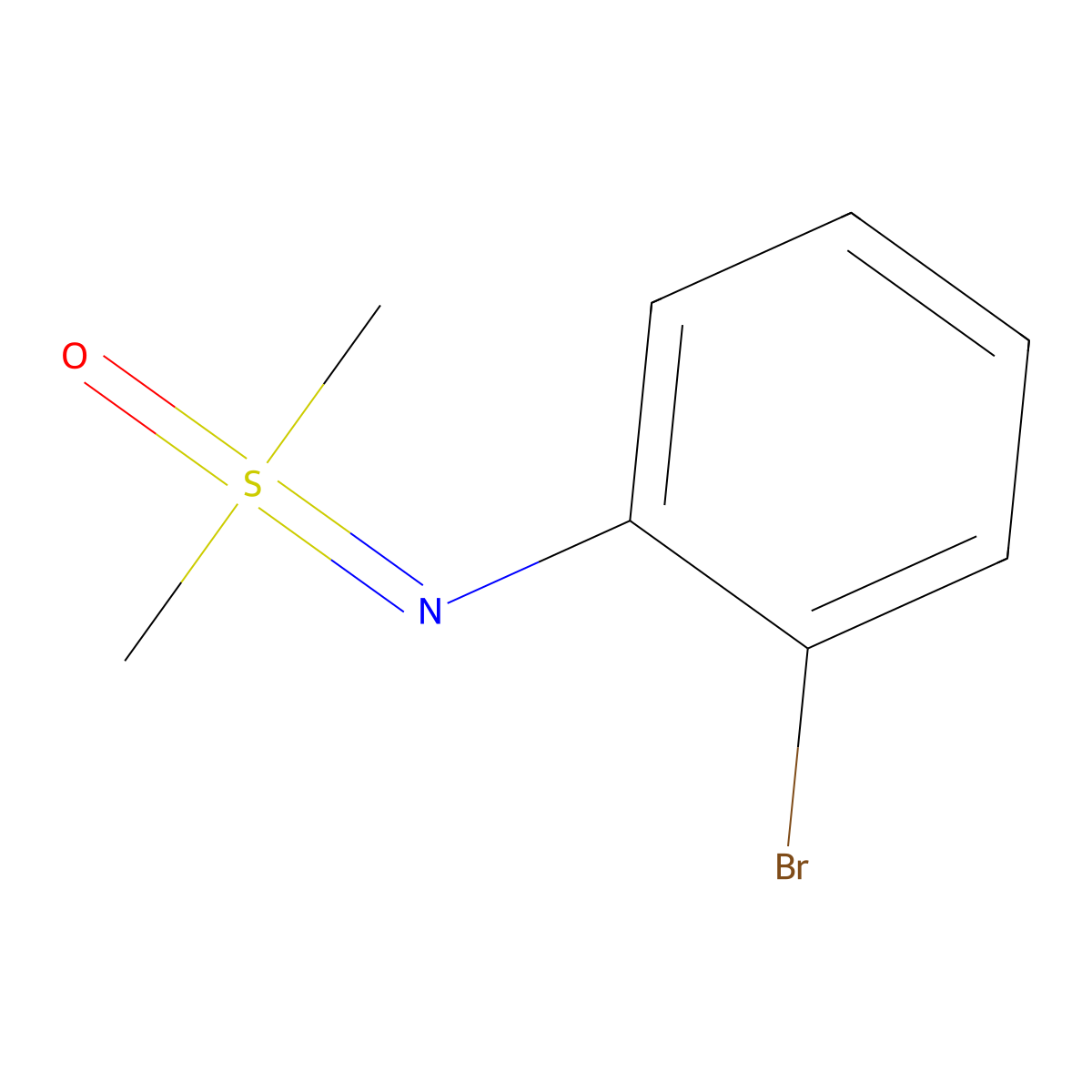 [(2-Bromophenyl)imino]dimethyl-lambda6-sulfanone molecular structure, CAS 2060052-61-9