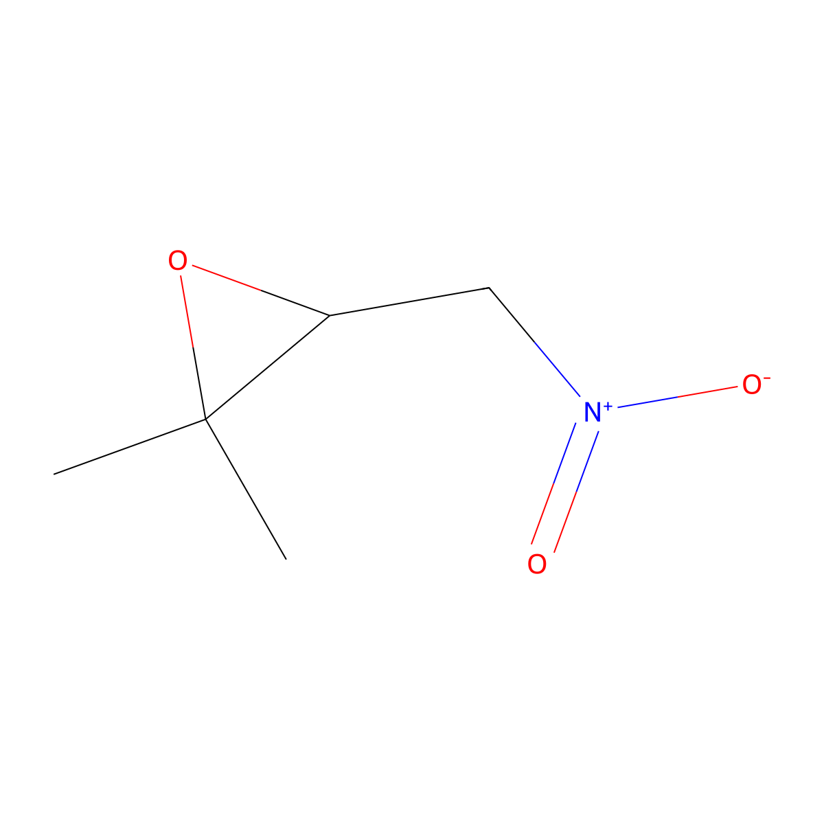 2,2-Dimethyl-3-(nitromethyl)oxirane molecular structure, CAS 2060053-84-9