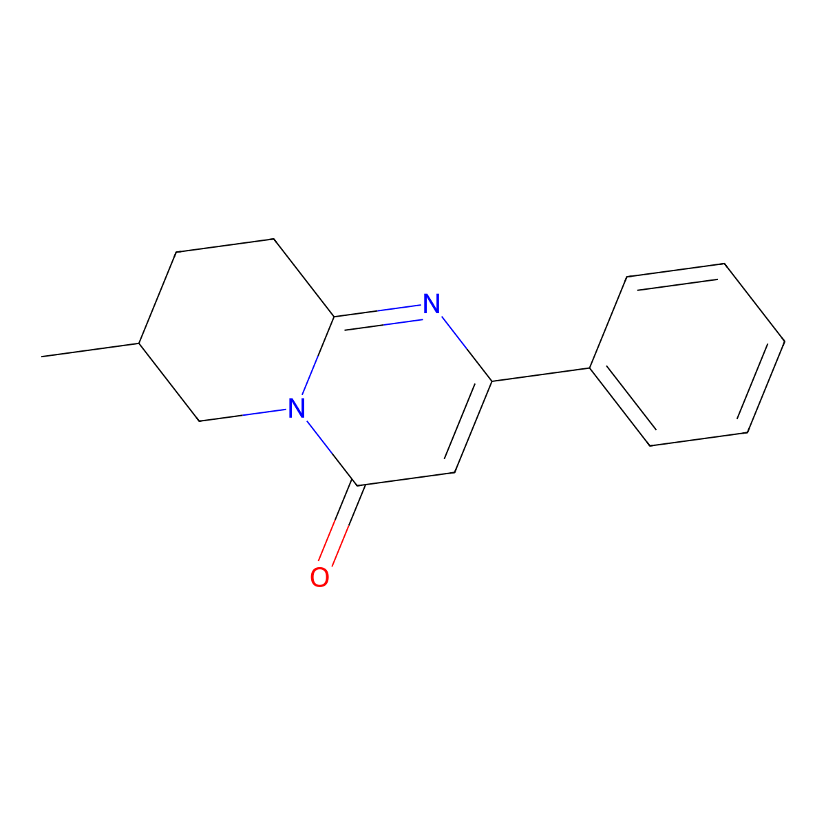 7-Methyl-2-phenyl-4H,6H,7H,8H,9H-pyrido[1,2-a]pyrimidin-4-one molecular structure, CAS 2060057-03-4
