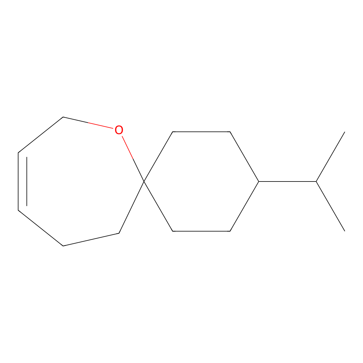 3-(Propan-2-yl)-7-oxaspiro[5.6]dodec-9-ene molecular structure, CAS 2060059-08-5