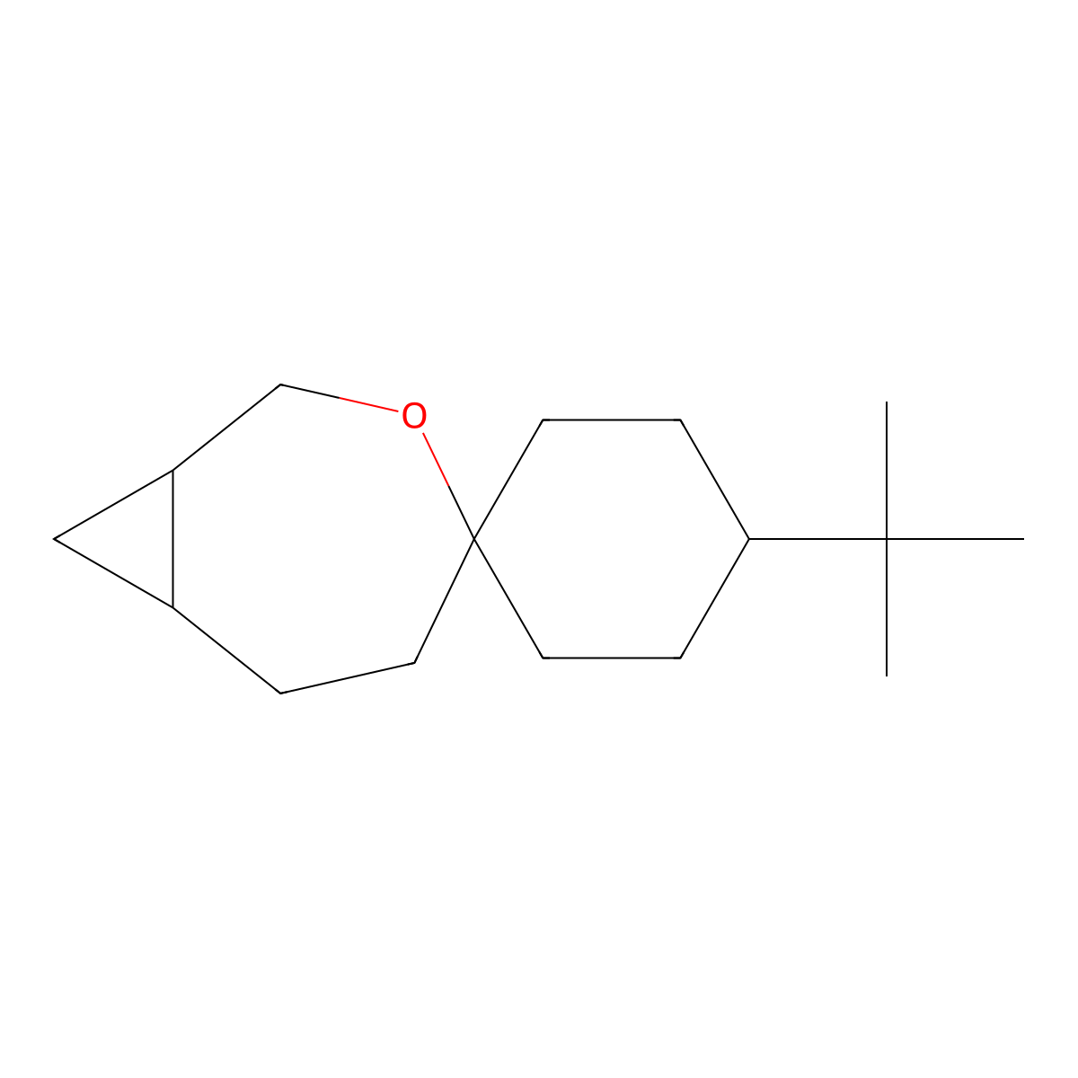 4'-tert-Butyl-3-oxaspiro[bicyclo[5.1.0]octane-4,1'-cyclohexane] molecular structure, CAS 2060059-21-2