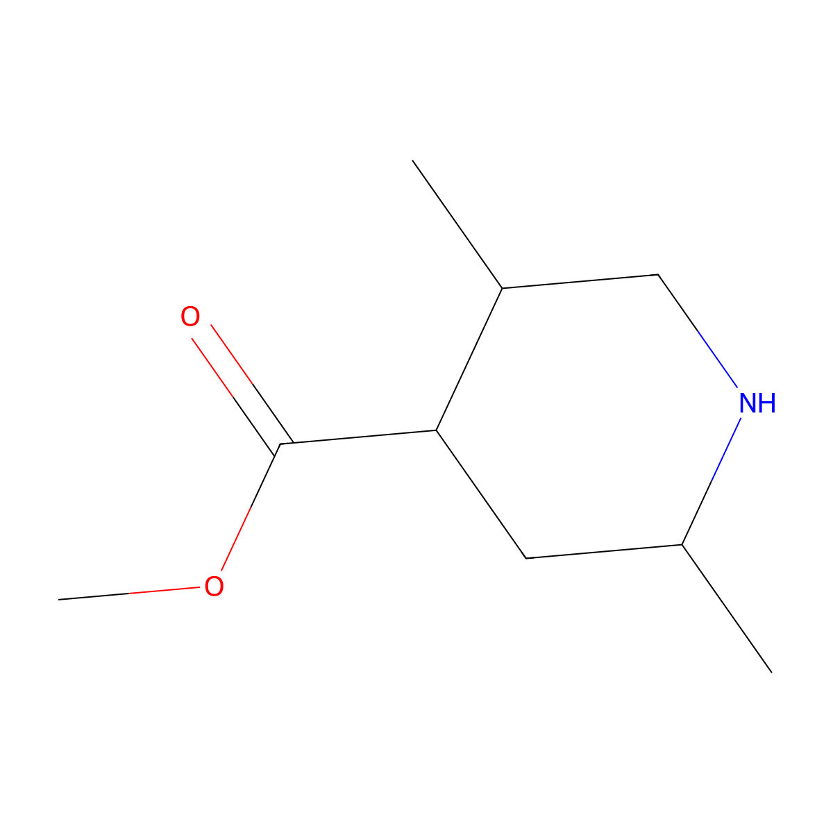 Methyl 2,5-dimethylpiperidine-4-carboxylate molecular structure, CAS 2060060-66-2